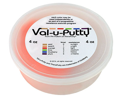 [10-3922] Val-u-Putty Exercise Putty - Orange (soft) - 4 oz