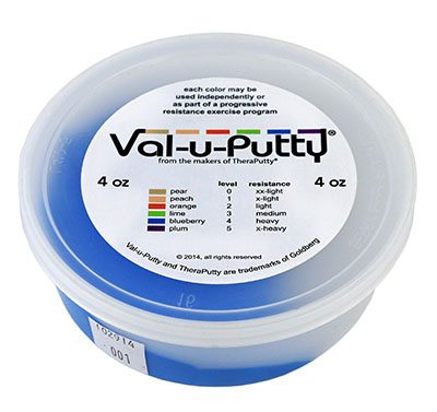 [10-3924] Val-u-Putty Exercise Putty - blueberry (firm) - 4 oz