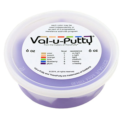 [10-3935] Val-u-Putty Exercise Putty - Plum (x-firm) - 6 oz