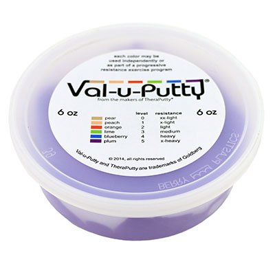 [10-3935] Val-u-Putty Exercise Putty - Plum (x-firm) - 6 oz