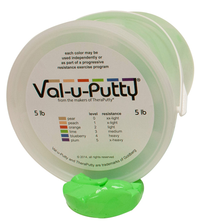 [10-3953] Val-u-Putty Exercise Putty - Lime (medium) - 5 lb