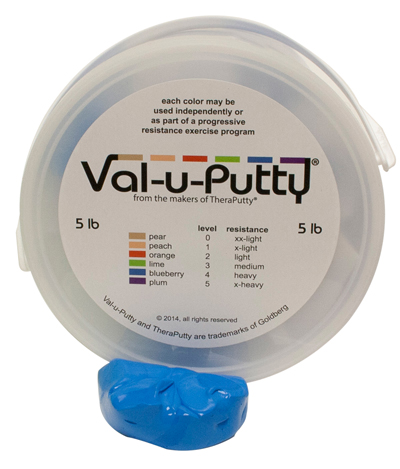 [10-3954] Val-u-Putty Exercise Putty - blueberry (firm) - 5 lb