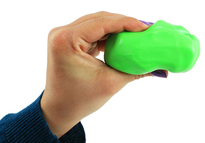 [10-3963] Val-u-Putty Exercise Putty - Lime (medium) - 50 lb