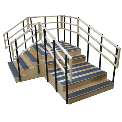 [15-4207] Bariatric training stairs, 78" x 104"