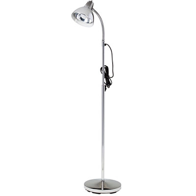 [T-10] Clinton, Gooseneck Lamp, Chrome Finish