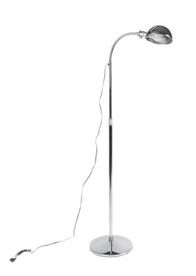 [17-1101] Gooseneck exam lamp, stationary base, 3-prong plug