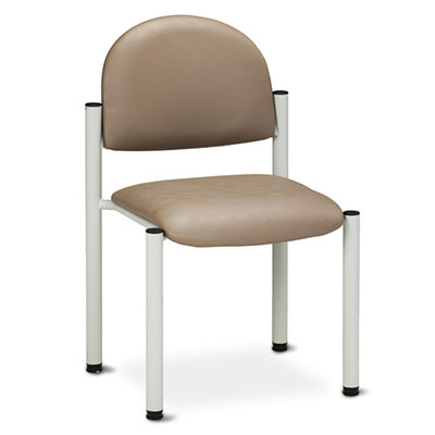 [C-40G] Clinton, Gray Frame Chair, No Arms