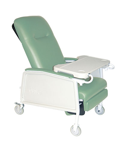 [43-2948] Drive, 3 Position Geri Chair Recliner, Jade