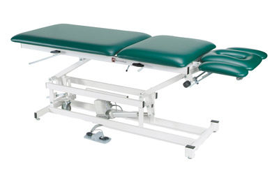 [15-1515] treatment table - electric hi-low, 76" L x 27" W x 18" - 37" H, 5-section