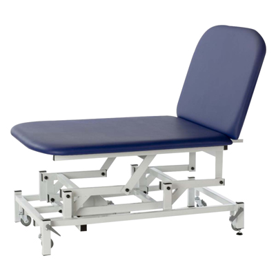 [15-1682] treatment table - electric hi-low, Bobath, 77" L x 42" W x 17 - 37" H, 2-section, castors