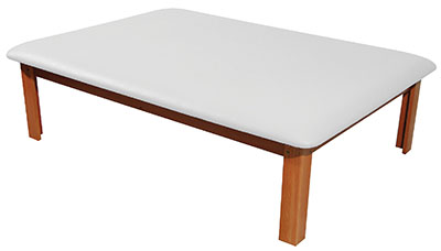 [15-2006W] Mat Platform Table 4 1/2 x 6 ft. White