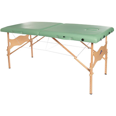 [15-3731G] Economy massage table, 28&quot; x 73&quot;, green