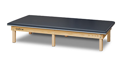 [15-4235] CanDo Upholstered Mat Table, 700 LB Capacity, 4'W x 7'L x 18"H