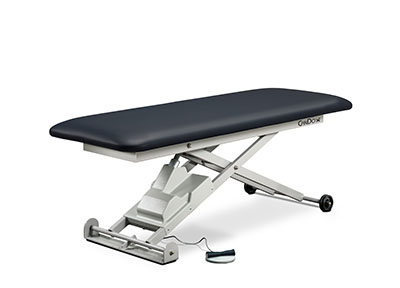 [15-4285] CanDo Hi-Lo Treatment Table, 1-Section, Upholstered Top, 72" x 27"