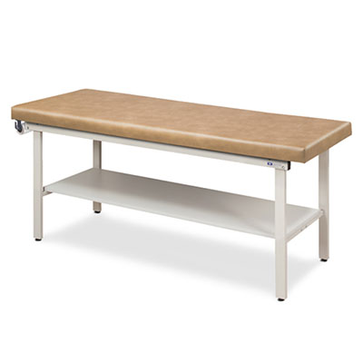 [3020-27] Clinton, Alpha-S Treatment Table, 1-Section, 1 Shelf, 72" x 27" x 31"