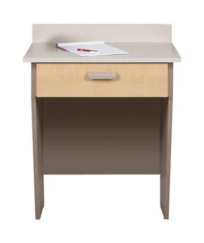 [8762] Clinton, Wall Mounted Desk, 2-Leg