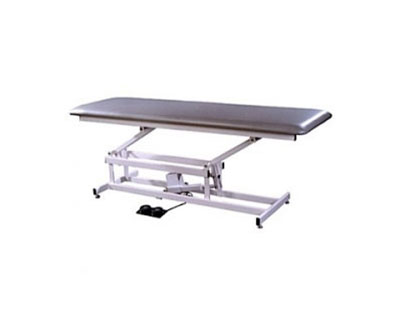 [15-5126] Tri W-G Treatment Table, Motorized Hi-Lo 1 section, 27" x 76", 400 lb capacity