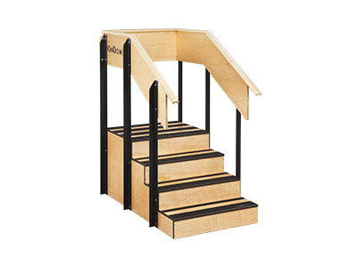 [15-4238] CanDo One-sided staircase 30"