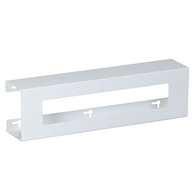 [GW-2022] Clinton, Glove Box Holder, Double Slimline White Steel
