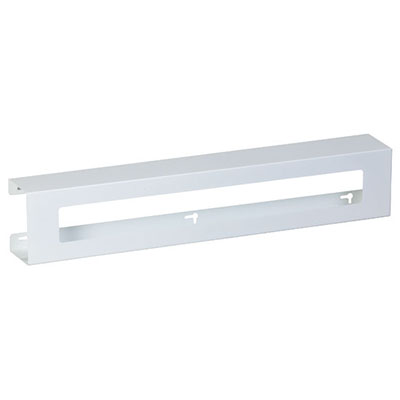 [GW-2033] Clinton, Glove Box Holder, Triple Slimline White Steel