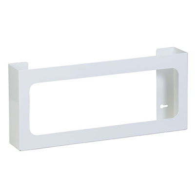 [GW-2040] Clinton, Glove Box Holder, Quad White Steel