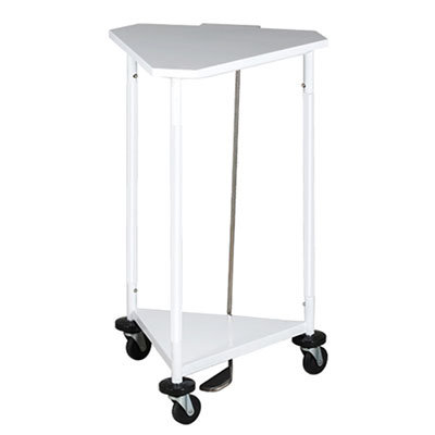 [H-43] Clinton, Triangular Tilt-Lid Hamper, 18"