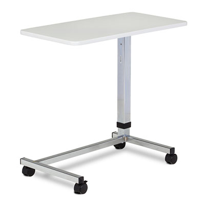 [TS-165] Clinton, Over Bed table, U-Base, Gray