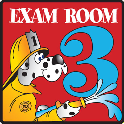 [EX3] Clinton, Exam Room 3 Sign