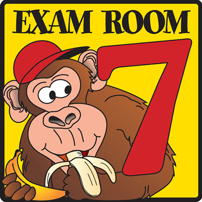 [EX7] Clinton, Exam Room 7 Sign
