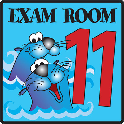 [EX11] Clinton, Exam Room 11 Sign