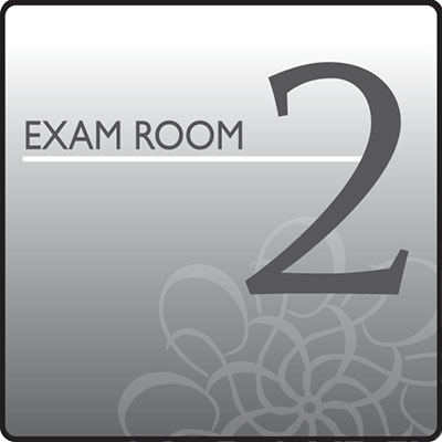 [Ex2-S] Clinton, Standard Exam Room Sign 2