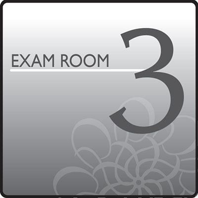 [Ex3-S] Clinton, Standard Exam Room Sign 3
