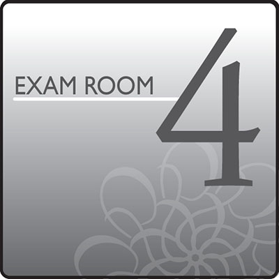 [Ex4-S] Clinton, Standard Exam Room Sign 4