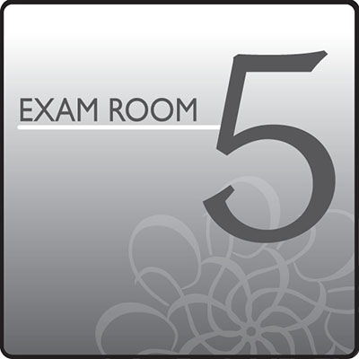 [Ex5-S] Clinton, Standard Exam Room Sign 5