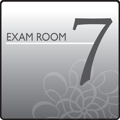 [Ex7-S] Clinton, Standard Exam Room Sign 7