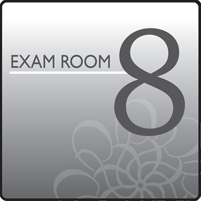 [Ex8-S] Clinton, Standard Exam Room Sign 8
