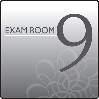 [Ex9-S] Clinton, Standard Exam Room Sign 9