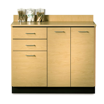 [8042] Clinton, Base Cabinet, 3 Doors, 2 Drawers, 42"L