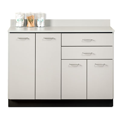 [8048] Clinton, Base Cabinet, 4 Doors, 2 Drawers, 48"L