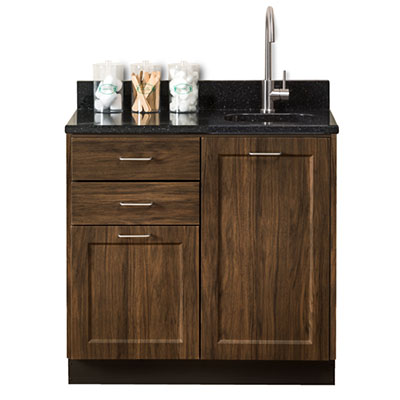 [8636] Clinton, Fashion Finish Base Cabinet, 2 Doors, 2 Drawers, 36"