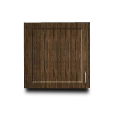 [8324] Clinton, Fashion Finish Wall Cabinet, 1 Door, 24" x 12" x 24"