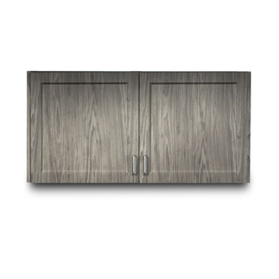 [8348] Clinton, Fashion Finish Wall Cabinet, 2 Doors, 48" x 12" x 24"