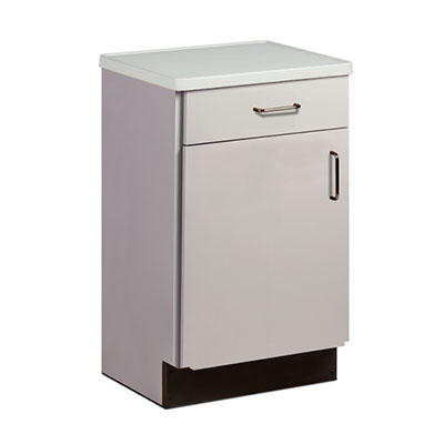 [8711-A] Clinton, Bedside Cabinet, Molded Top, 18" x 16" x 28.75"