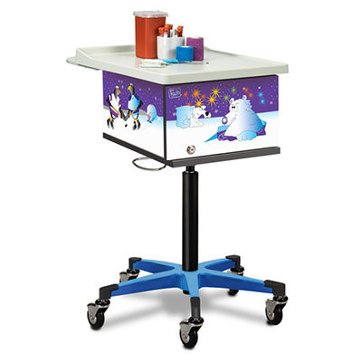 [67231] Clinton, Phlebotomy Cart, Pediatric/Cool Pals