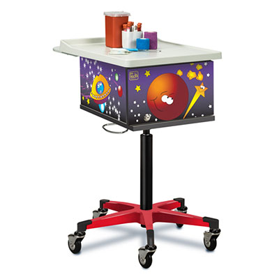 [67235] Clinton, Phlebotomy Cart, Pediatric/Space Place