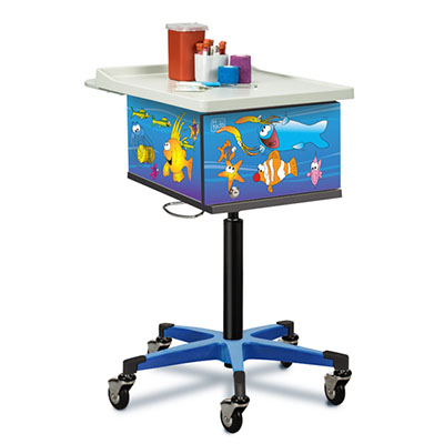 [67236] Clinton, Phlebotomy Cart, Pediatric/Ocean Commotion