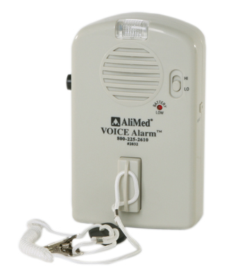 [59-0250] Voice patient sensor alarm