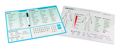 [12-4641] EZ Communication Board, English Word Board