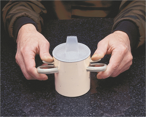 [60-1061] Replacement spout lid for "thumbs-up" cup
