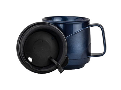 [60-1085] Insulated cup, no-spill lid 8 oz.